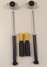 Satz 2 Gasdruck Stoßdämpfer Domlager Staubschutz Puffer Audi A6 4B hinten HA