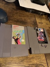Major League Baseball / Bandai Golf: Challenge Pebble Beach - NES