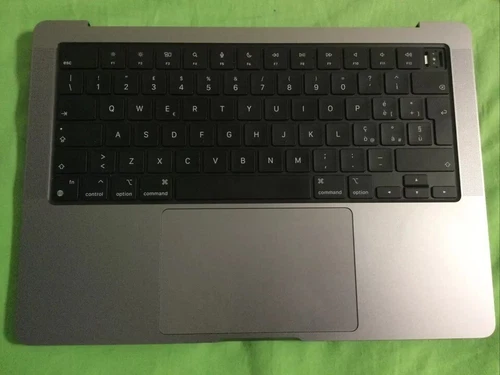 Apple Macbook Pro 14” A2442 3650 Tastiera Scocca Chassis Italiano Nero Grigio A