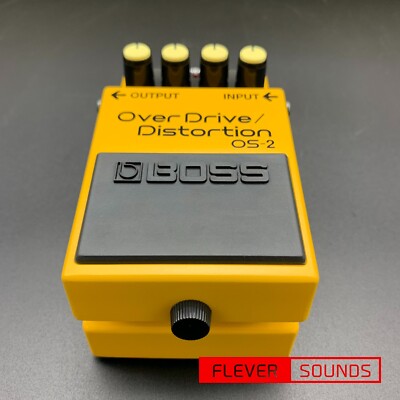Boss OS-2 Guitar Effects Pedal Hybrid Overdrive / Distortion