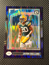2024 Panini Optic PURPLE SHOCK #246 Javon Bullard RC - Green Bay Packers