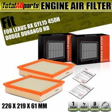 2x Engine Air Filter for Lexus RX GYL15 Dodge Durango HB 3.5L 2GR-FXE 3.7L EKG