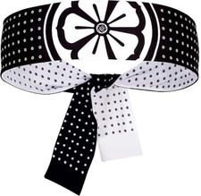 Karate Kid Cobra Kai Tenugui Reversible Warrior Headband, Bushido Hachimaki