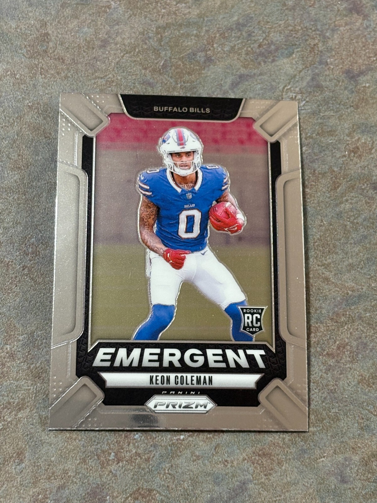 2024 Panini Prizm - Emergent #16 Keon Coleman (RC) Buffalo Bills