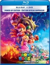 The Super Mario Bros. Movie - Blu-Ray/DVD - Brand New w/ slipcover BILINGUAL