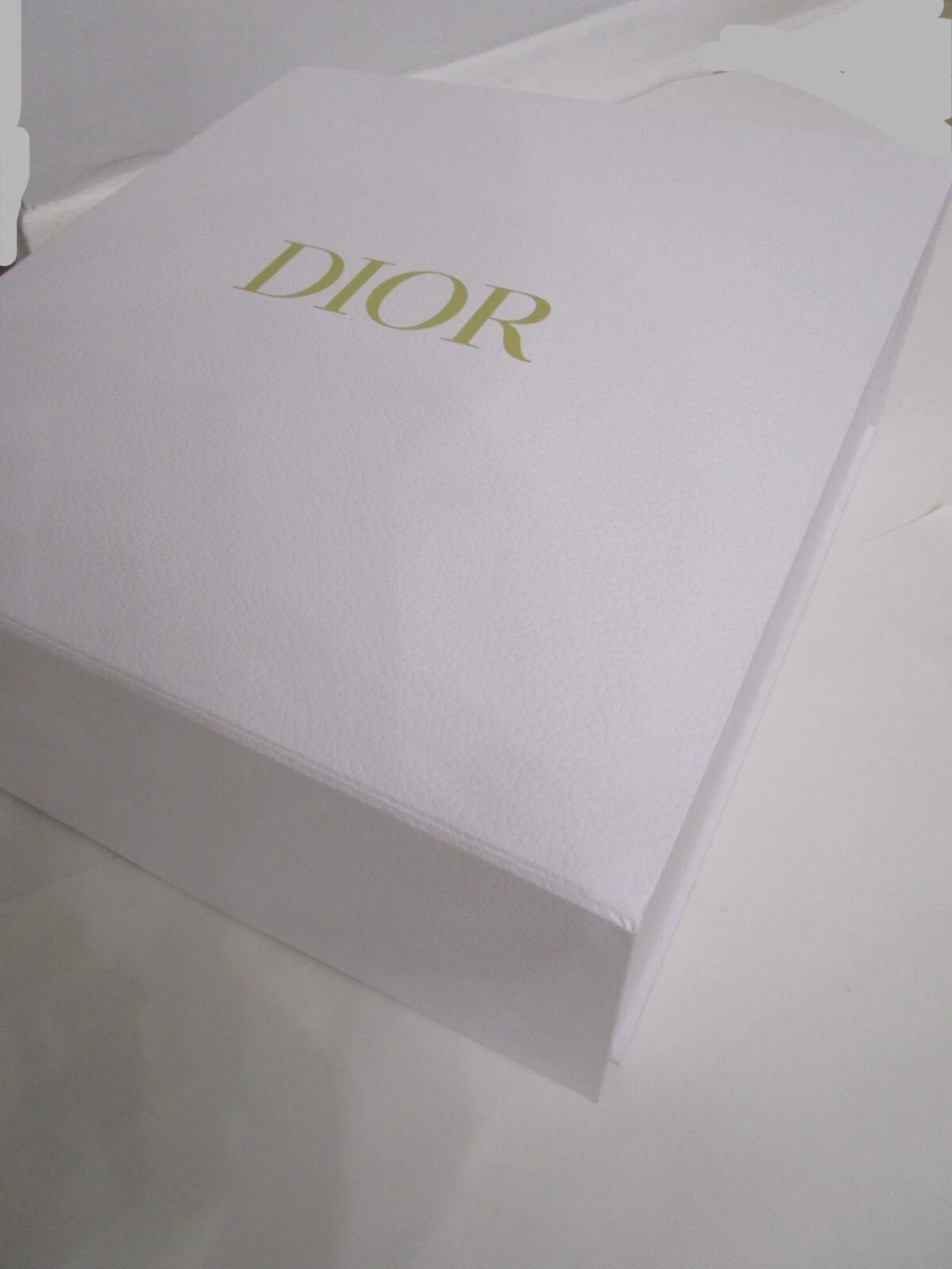 Grande boîte cadeau vide Dior rangement chaussure sandale chapeau