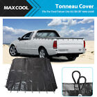 <!--F#f_0-->Black Tonneau Cover Tarp for Ford Falcon Ute AU BA BF 1999-2008 UV-protection<!--F/-->