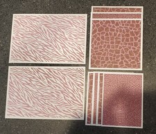 Premade Scrapbook Mat Set 9 pc 