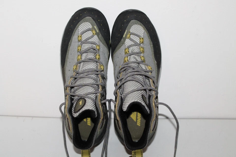 Zapatos de senderismo Montrail de montañismo, gris/negro, Gore-Tex, cuero, para mujer 9 Foto 3 de 4