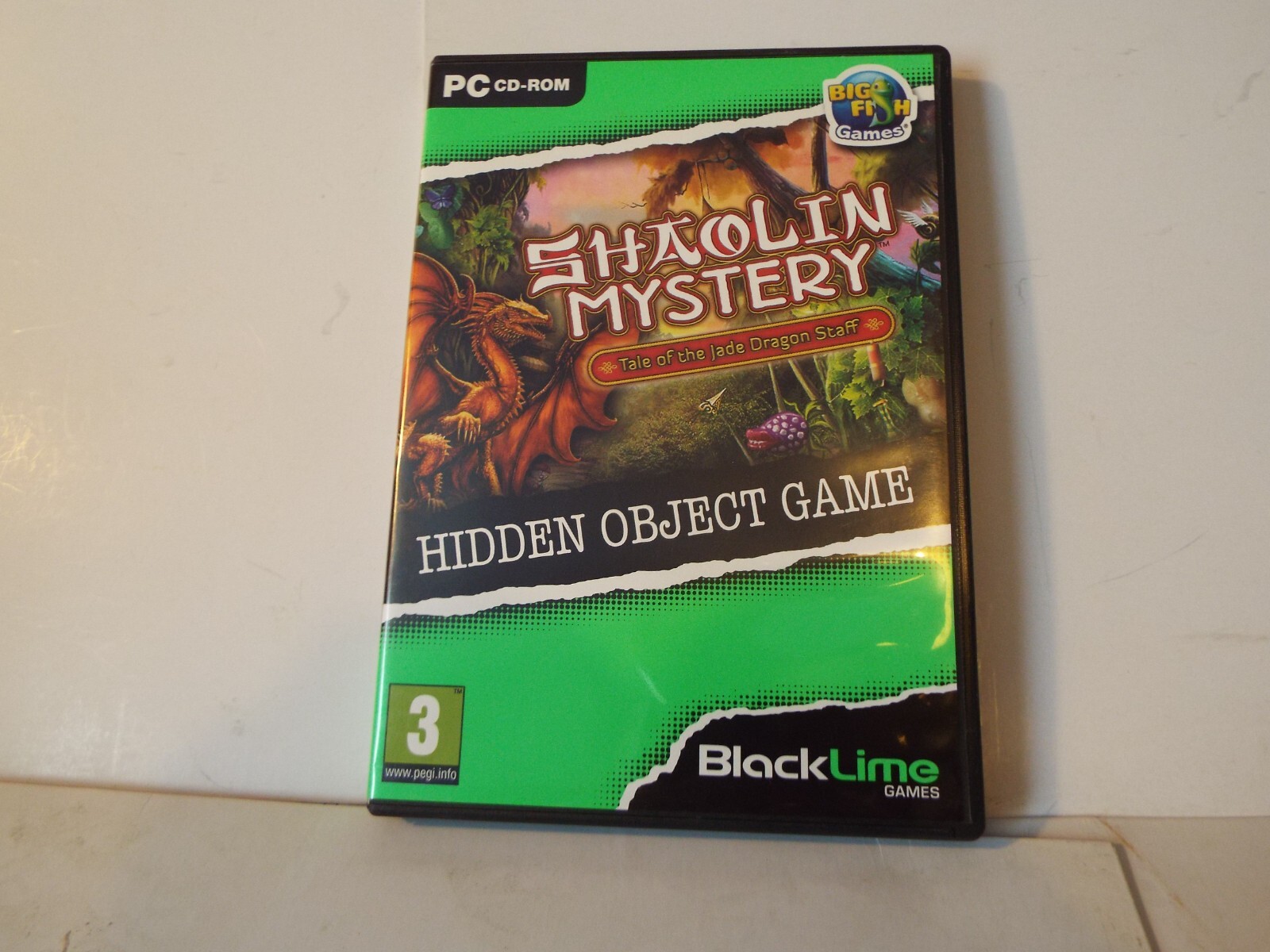 PC CD-ROM SHAOLIN MYSTERY