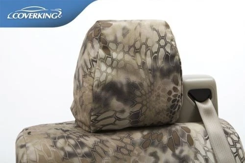 Fundas de asiento personalizadas Coverking lona balística primera fila - Kryptek camuflaje Foto 4 de 4