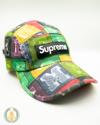 UNWORN FW20 SUPREME BLOCKS CAMP CAP 
