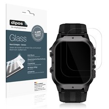 2x protective film for Tesofit smartwatch 1.85 inch glass protection