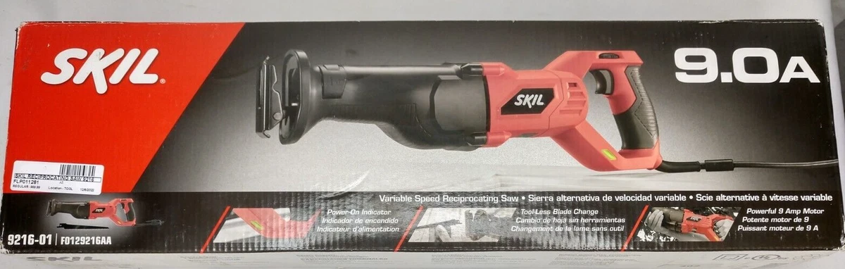 SKIL 9-Amp Reciprocating Saw 9216-01 eBay