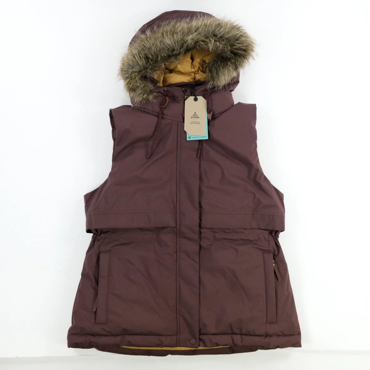 Prana Raisin Banajaara Down Vest - Women - Sz. Large Down Vest