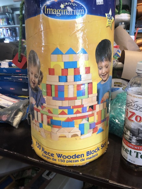 imaginarium wooden block set