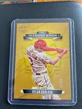 Dylan Carlson 2021 Debut Diamond Kings Litho Proof #d 23/25 SSP Cardinals RC HOT