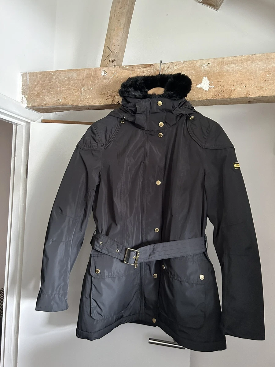 BNWT Womens Barbour International Bowden Waterproof Quilted Jacket