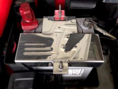 Mitsubishi Evo 4,5, 6,7, 8,9, Poliert Akkudeckel, Evolution Akkudeckel