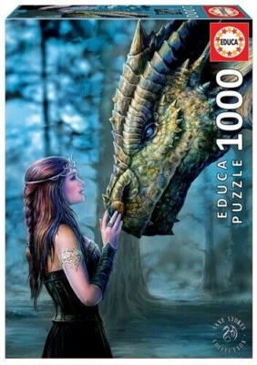 Educa Puzzle 1000 Teile Anne Stokes Collection Once upon a time Art.nr. 17099