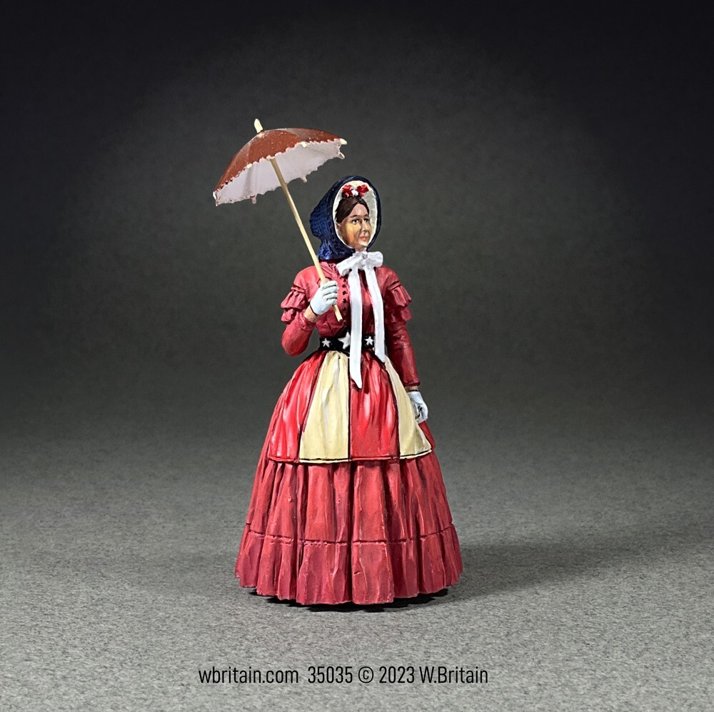 BRITAINS SOLDIERS VILLAGE GREEN 35035 - ""Miss Patty Dunbar""  Diecast Metal