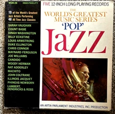 WORLD'S GREATEST JAZZ-5 LP 1962 Box Set WGM(S)-2B-Basie-Ellington-Coltrane+More!