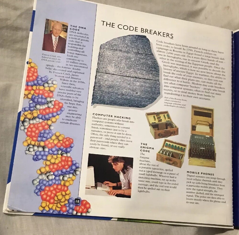 SECRET CODES Morse Code Units Science Action Book By Robert Jackson ...