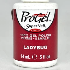 Brand New ProGel SuperNail UV/LED Gel Polish - Ladybug 0.5 fl oz