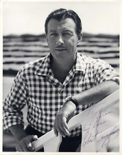 ACTOR & SINGER Robert Taylor TOP autograph, signed oversize vintage photo ACTOR & SINGER Robert Taylor TOP autograph, signed oversize vintage photo