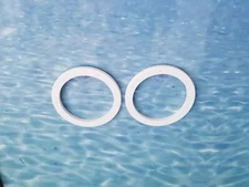 JL Audio Speaker M Series 650 spacer mounting rings White Starboard 1/2