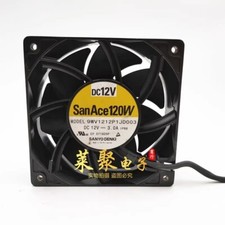 Sanyo 9WV1212P1JD003 12038 DC12V 3.0A 12CM Waterproof Full Metal Cooling Fan