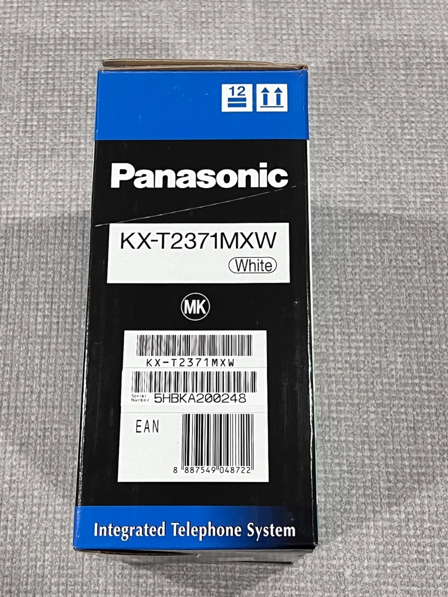 Panasonic KX-T2371MXW White One Touch Speed Dialer Panasonic KX-T2371MXW White One Touch Speed Dialer