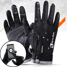 Thermal Winter Gloves for Men Women Driving Warm Waterproof Touch Screen Gloves