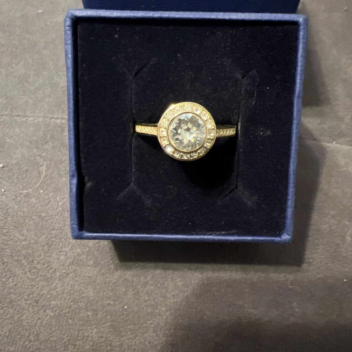 Swarovski angelic hotsell ring rose gold