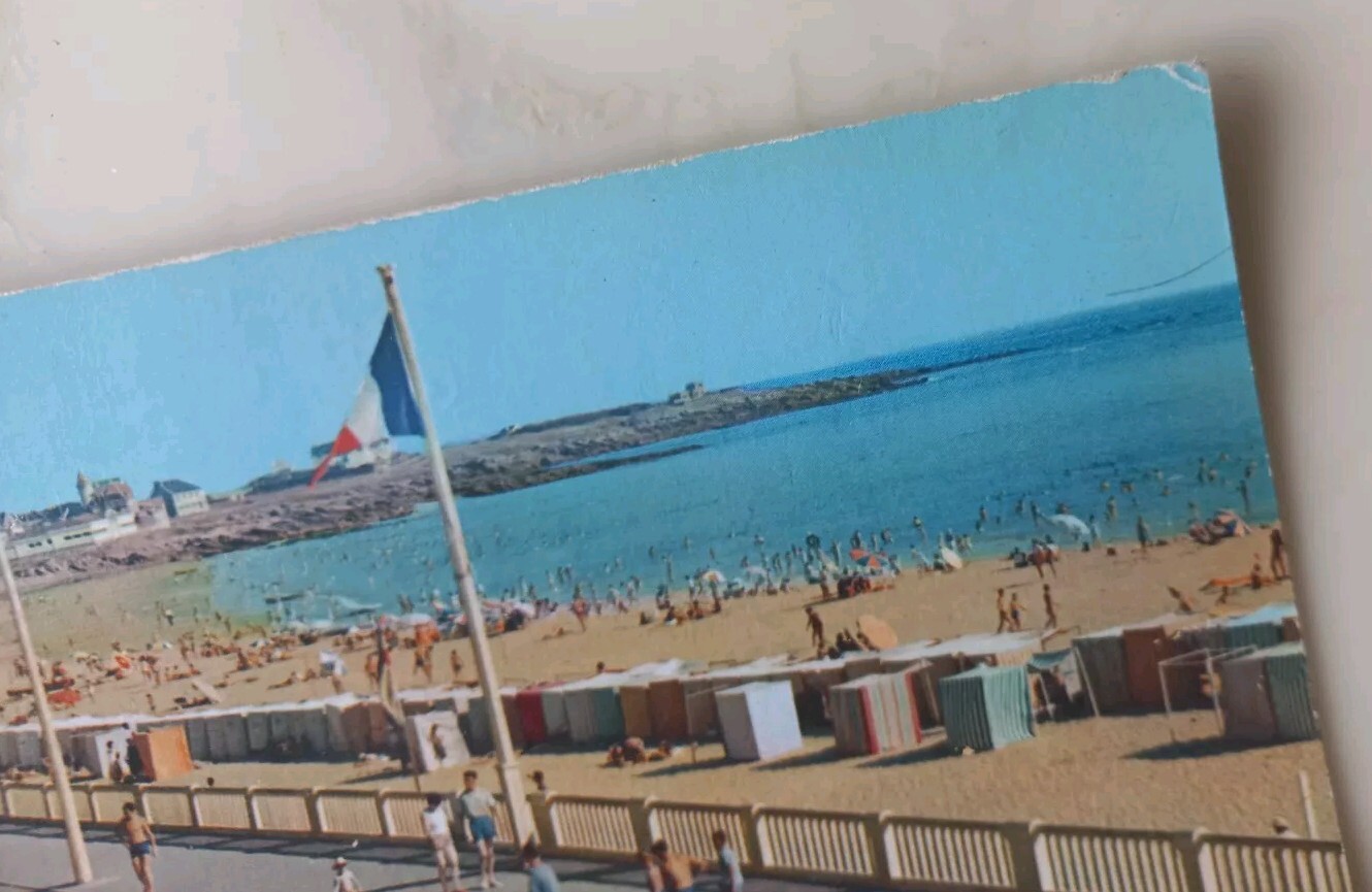 Old postcard Quiberon Pointe de Ber Er Vil Yvon Paris 10th 