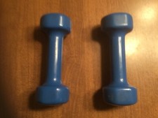 Unbranded set of 3  lb weights for arm and wrist strengthening