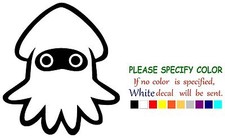 Super Mario Bros squid Graphic Die Cut decal sticker Car Truck Boat Window 9"