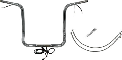 Fat Baggers, Inc. Plug & Play EZ Install 1-1/4'' Round Top Handlebar Kit 902516