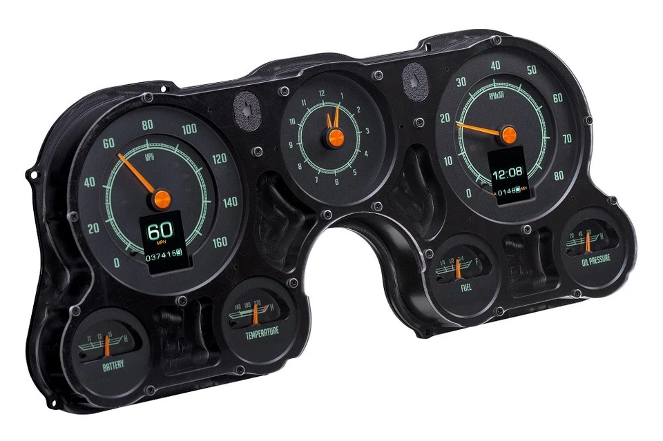 Dakota Digital 1967-72 Chevy Pickup Analog Gauge System Retrotech RTX-67C-PU-X - Изображение 2 из 4
