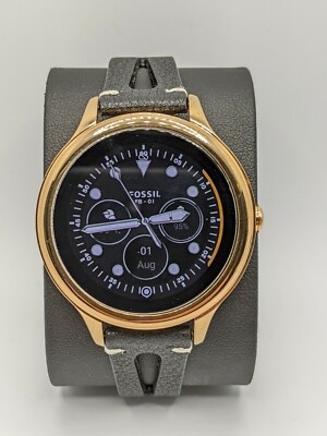Fossil FTW6068 Gen 5E Smartwatch Rose Gold-Tone Stainless Steel | eBay