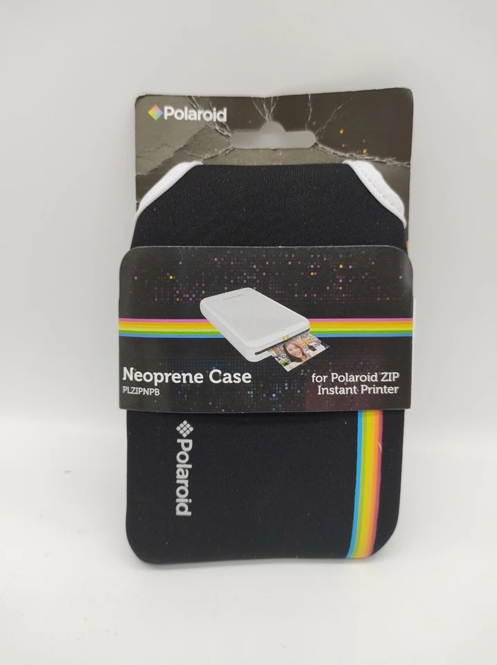 Black Polaroid Neoprene Pouch for The Polaroid ZIP Mobile Printer PLZIPNPB NEW - Image 2 of 4
