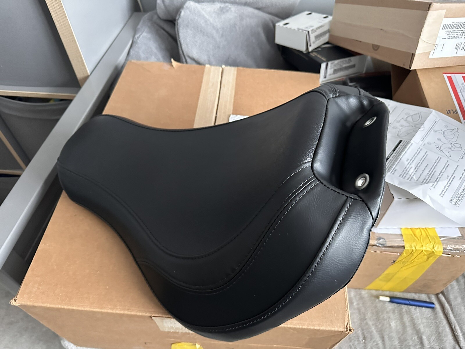 Harley Davidson SOFTAIL FLFBS Fat Boy Seat eBay