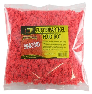 FTM Amino Flash Futterpartikel sinkend Fluo Rot - Futterzusatz