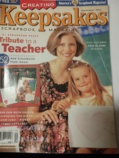 Creating Keepsakes Magazine September 2001 Tribute to a Teacher 152 Ideas X12
