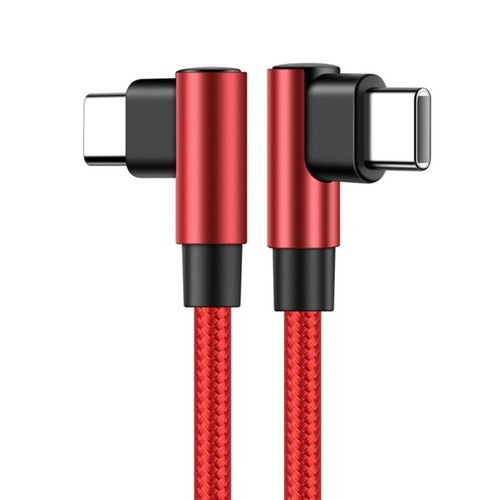 90 Degree Quick Charge Type C Cord Data cable Charge Wire Fast Charging Cable - Zdjęcie 14 z 15