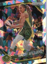 2025 Panini Prizm WNBA #77 Gabby Williams Ice Prizms