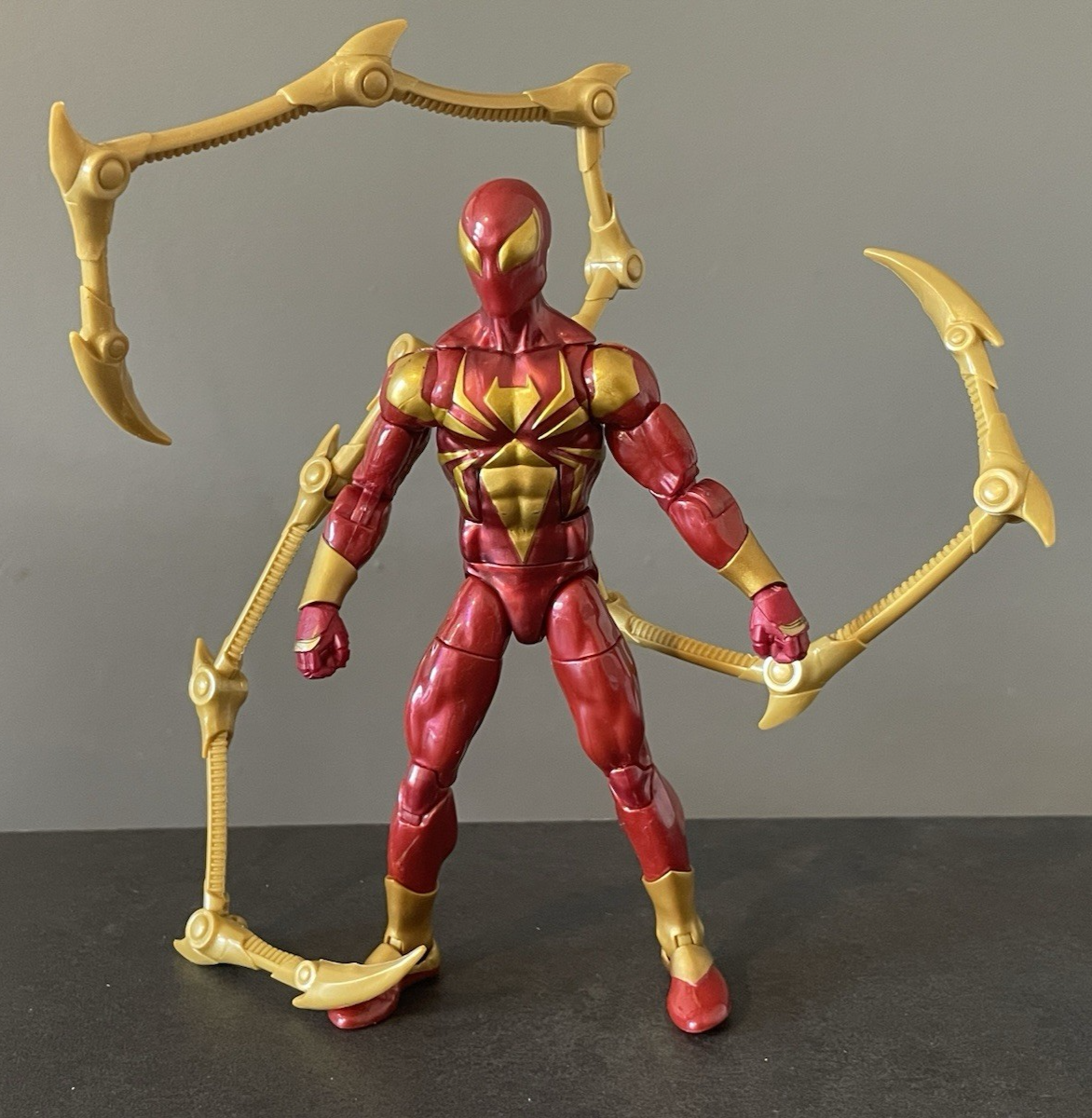 Marvel Legends Spider Man Iron Spider 6"" Action Figure  - See Description