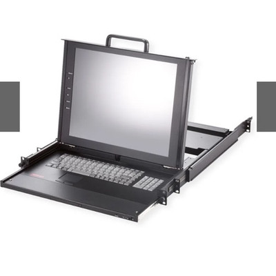 Console ROLINE 19" Avec écran TFT 17", Clavier, Souris - Entrées VGA/USB/PS2 D'occasion