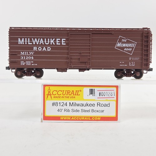 Coche de carga Accurail escala HO Milwaukee Road MILW #31204 40' | Zustand: Used