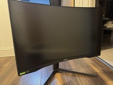 Samsung Odyssey G7 27" Wide-QHD Curved Gaming Monitor - Black